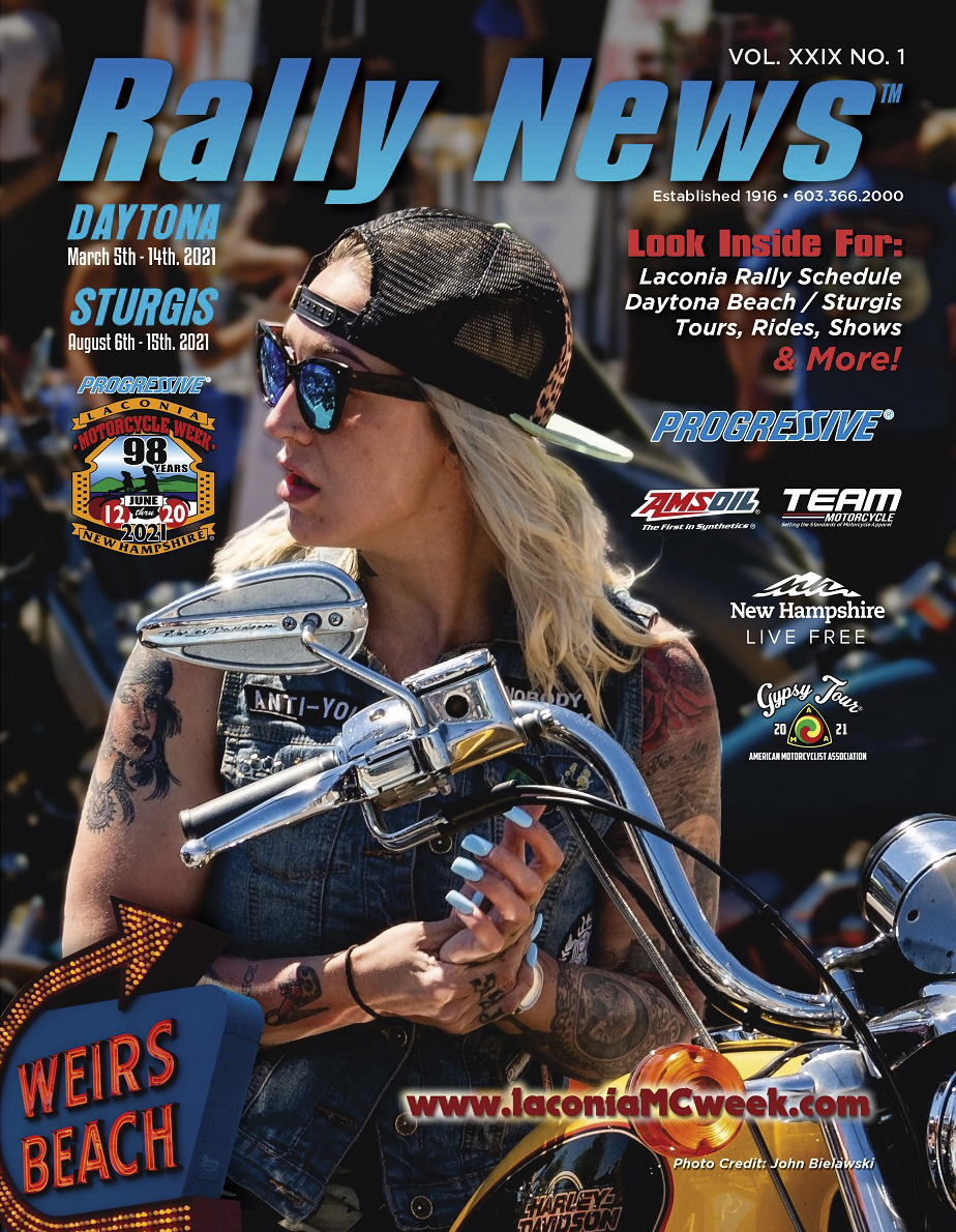 the Rally News Magazine Cover